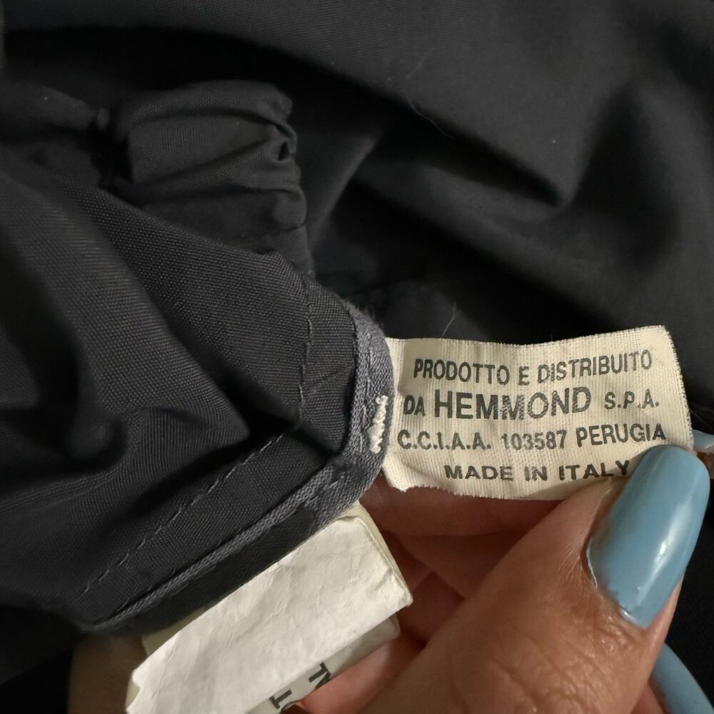 Valentino vtg bomber windbreaker jacket full zip men’s size 48 US medium M - Picture 12 of 16